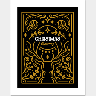 Christmas Holiday Posters and Art